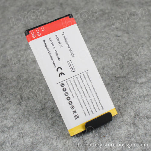 long lasting for Nokia Lumia 820 825 BP-5T battery with 1750mAh